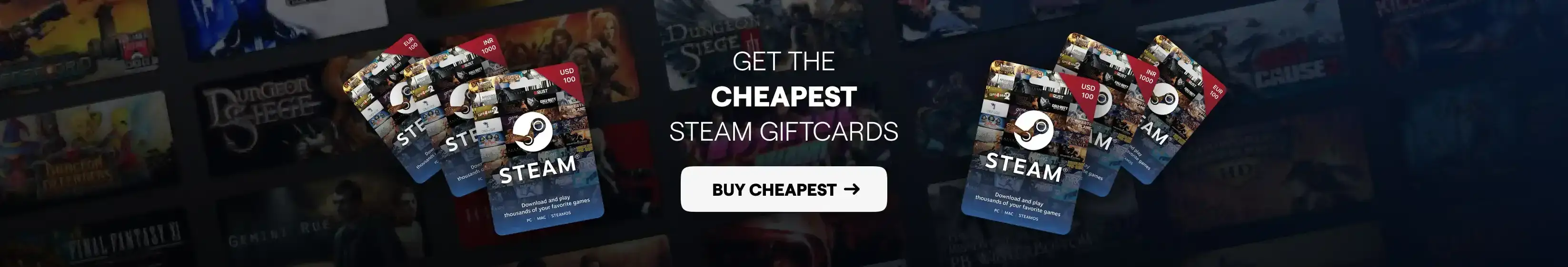 Steam Giftcards Web